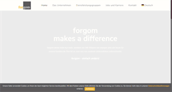 Desktop Screenshot of forgom.de